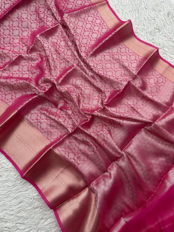 banarasi tissue soft silk saree | elegant indian ethnic wear