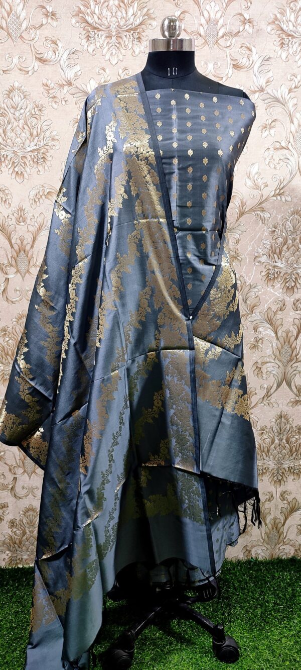 banarasi katan silk unstitched salwar kameez | luxury indian ethnic wedding wear