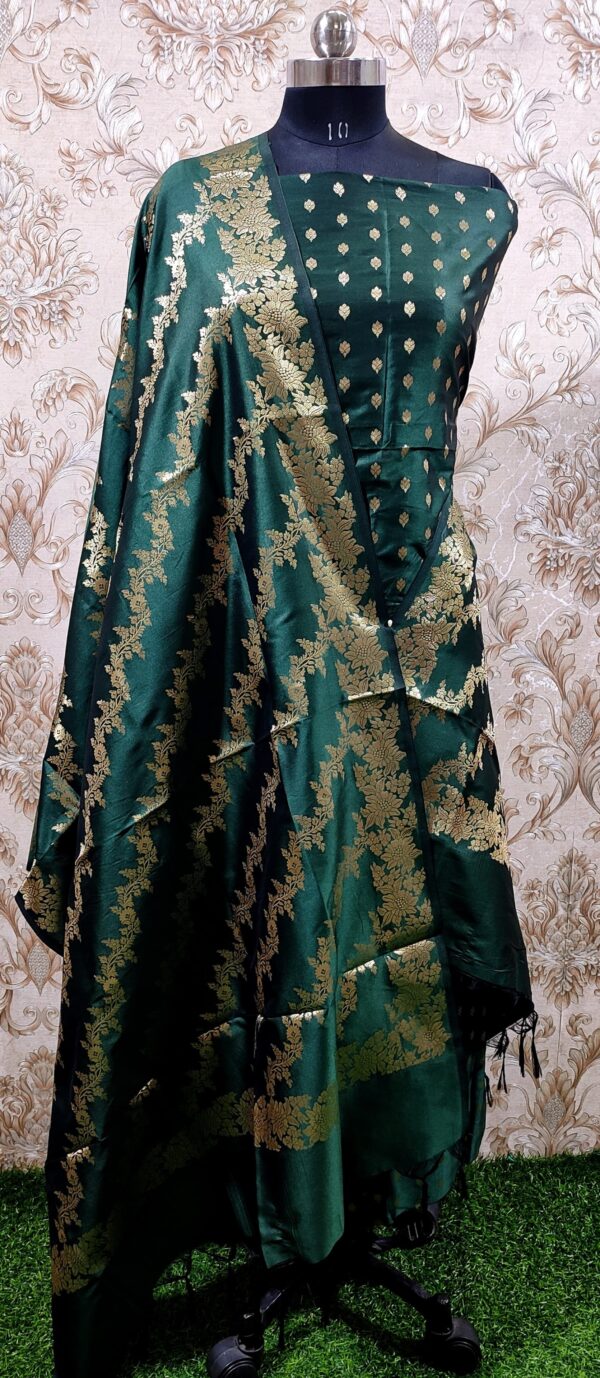 banarasi katan silk unstitched salwar kameez | luxury indian ethnic wedding wear