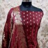 banarasi katan silk unstitched salwar kameez | luxury indian ethnic wedding wear