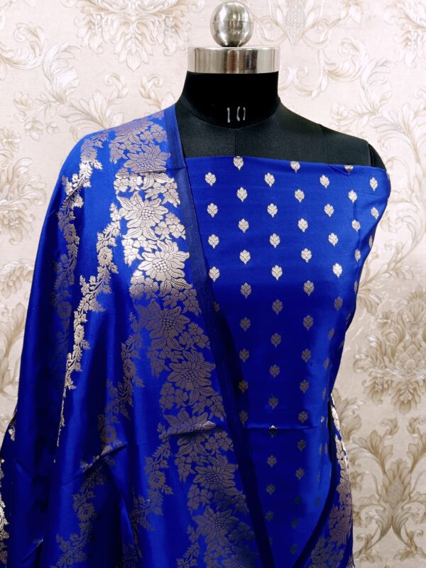 banarasi katan silk unstitched salwar kameez | luxury indian ethnic wedding wear