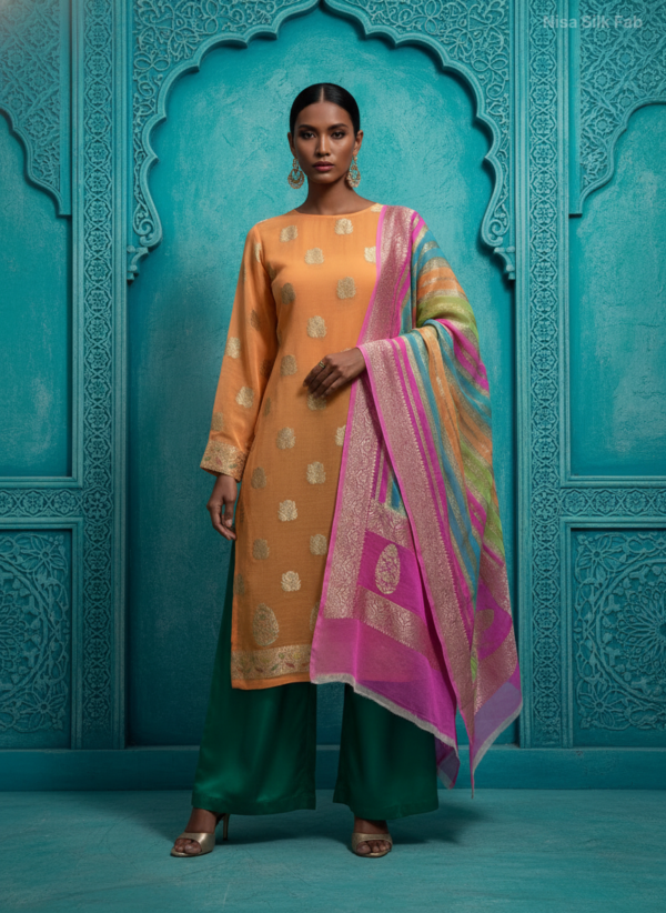 Banarasi Unstitched Salwar Kameez