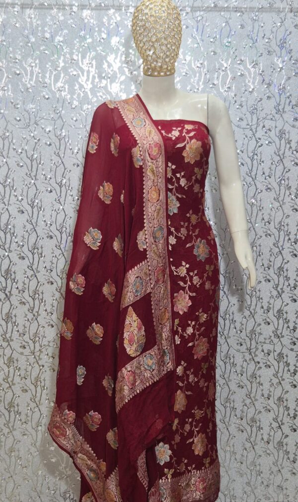 Banarasi Unstitched Salwar Kameez