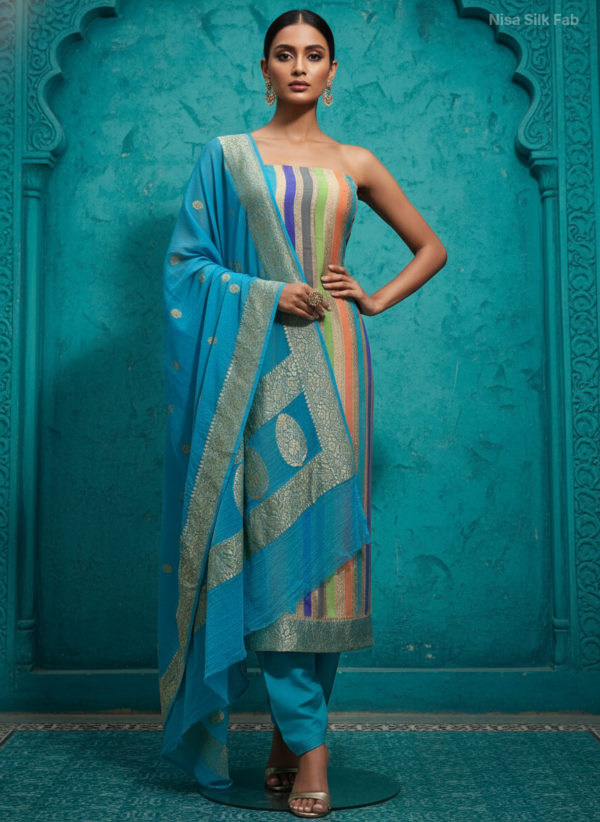 Banarasi Unstitched Salwar Kameez