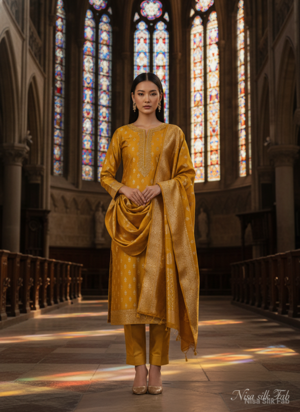 Banarasi Unstitched Salwar Kameez