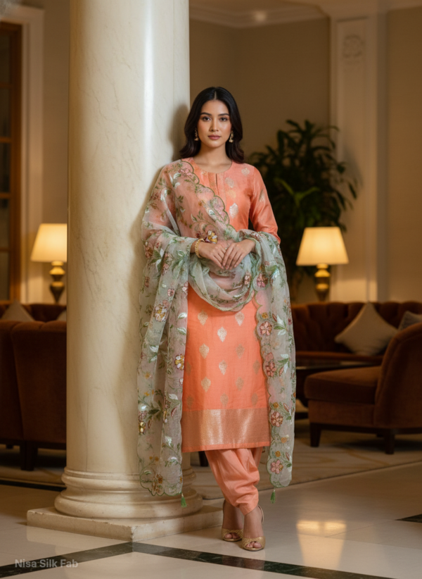 Banarasi Unstitched Salwar Kameez