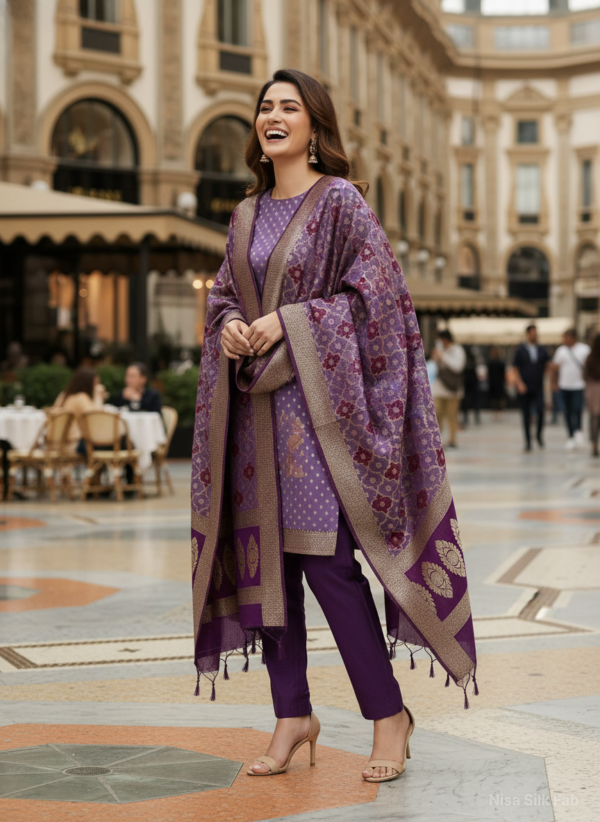 Banarasi Unstitched Salwar Kameez