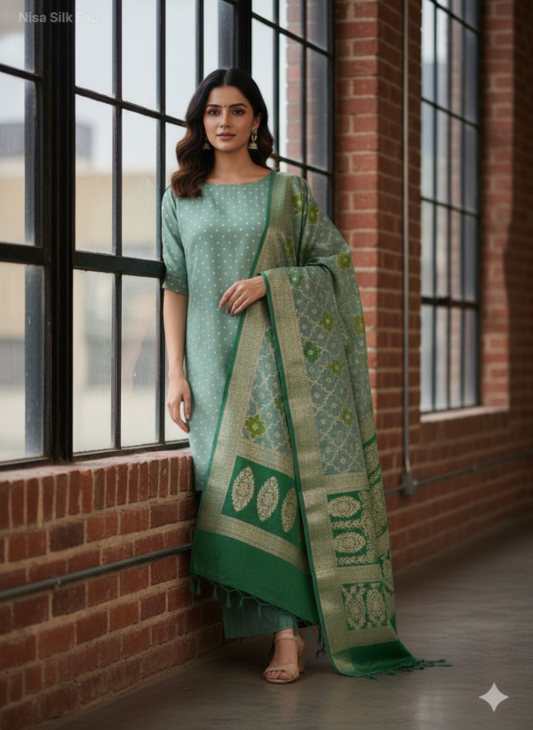 Banarasi Unstitched Salwar Kameez