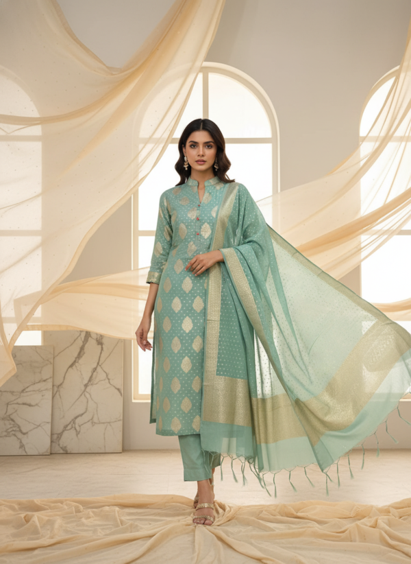 Banarasi Unstitched Salwar Kameez