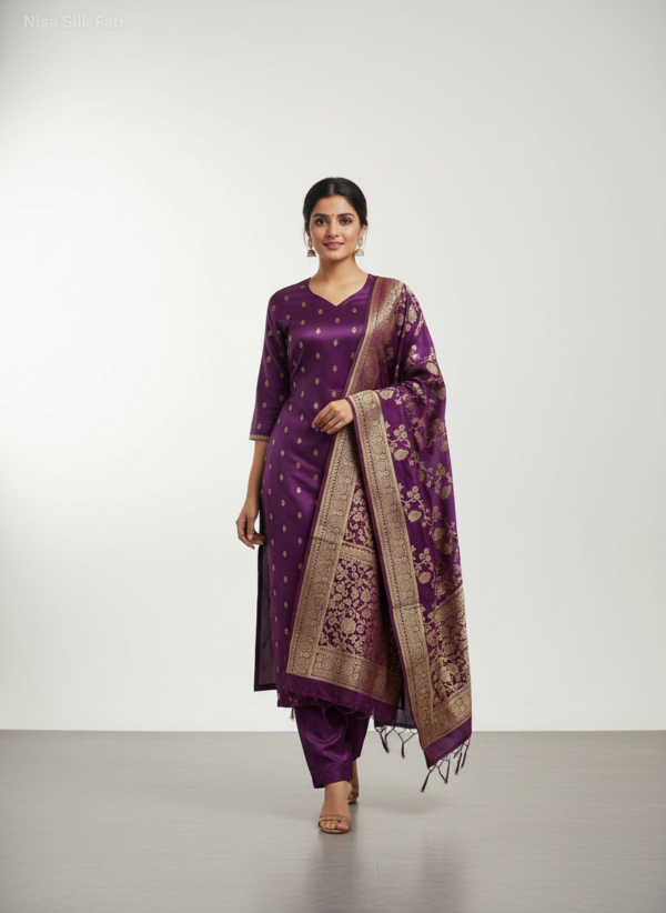 Banarasi Unstitched Salwar Kameez