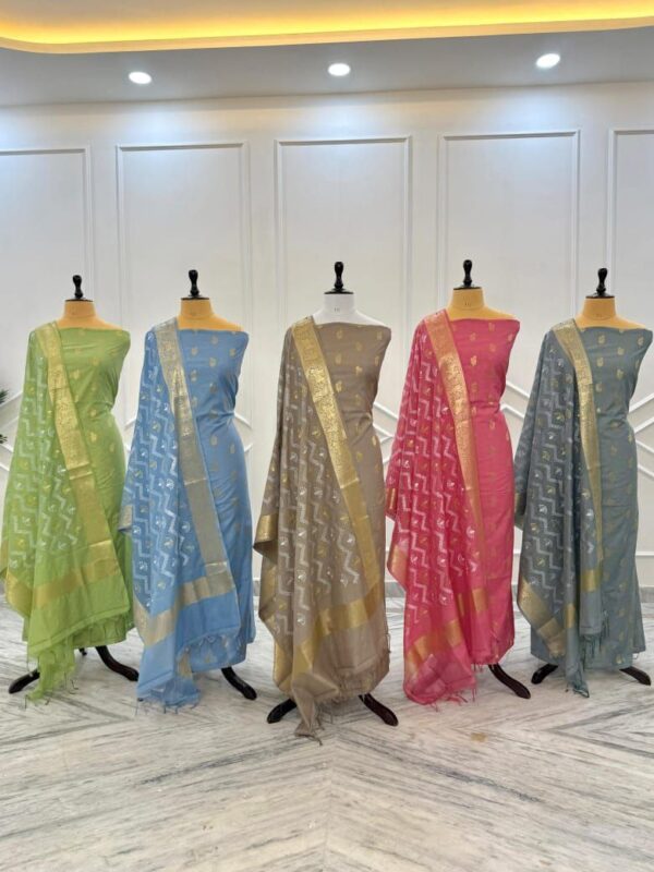 Banarasi Unstitched Salwar Kameez