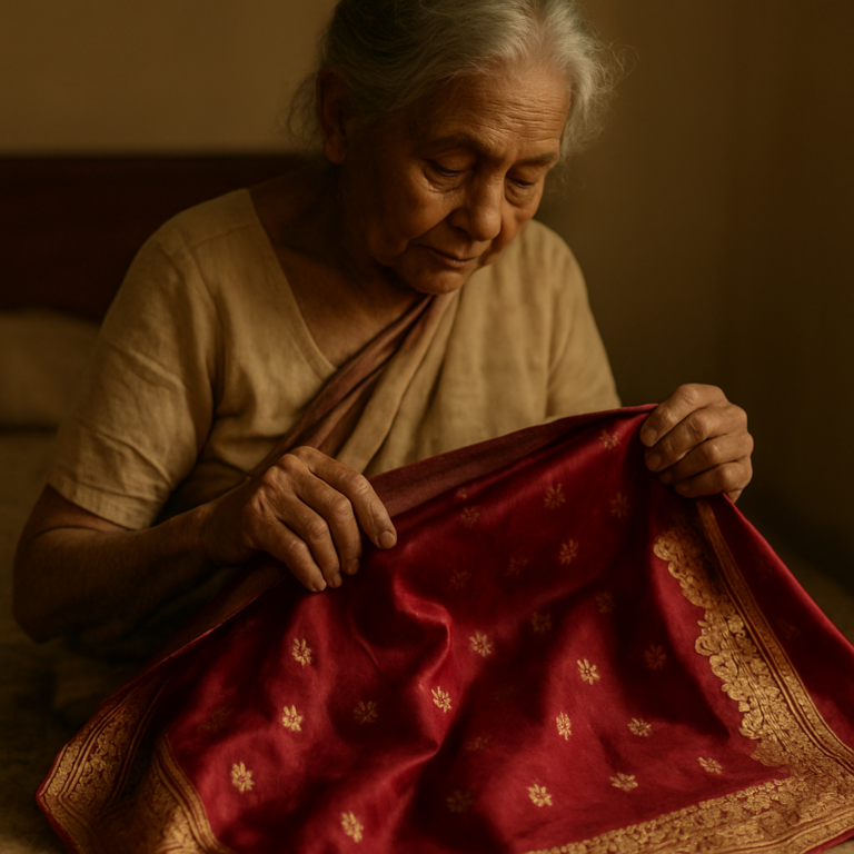 From Varanasi to Your Wardrobe: The Journey of a Handwoven Banarasi Saree